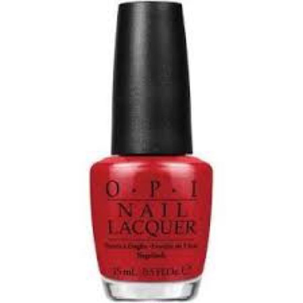 OPI Bold Scarlet Nail Lacquer